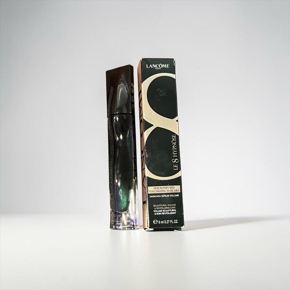 Lancôme Le 8 Hypnôse Serum-Infused Volumizing Mascara O4 Noir Malachite New
